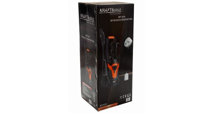 Мийка високого тиску Kraft&Dele 2100 Вт 200 Бар Автомийка з аксесуарами KD432 фото