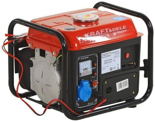 Генератор бензиновий Kraft&Dele KD109 1.2 kw KD109 фото