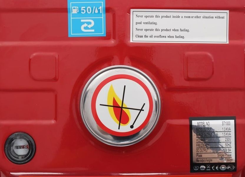 Генератор бензиновий Kraft&Dele KD109 1.2 kw KD109 фото