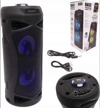 Портативна Bluetooth-колонка з підсвічуванням Bass Polska BH 15944 BH 15944 фото