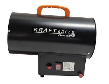 Газова теплова гармата KRAFT&DELE KD11703 для обігріву приміщень, 20 кВт, 0,7 бар KD11703-R фото