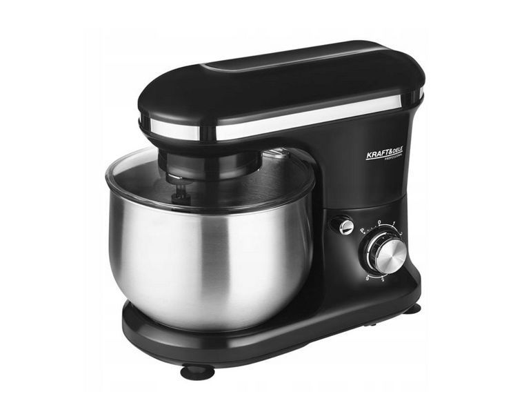 Планетарний кухонний міксер Kraft&Dele KD4146, 2500 Вт, 5 л для замісу тіста збивання крему, міксер для дому KD4146 фото