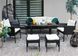 Комплект садових меблів Garden Line VADUZ Чорний SAD9583 SAD9583 фото 4