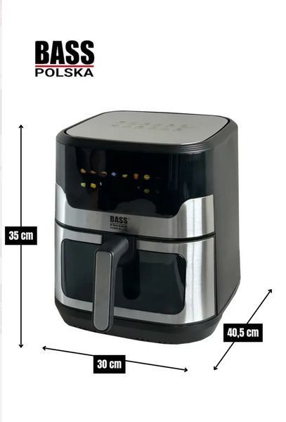 Аерофритюрниця 9-літрова аерофритюрниця з оглядовим віконцем Bass Polska BH 10880 BH 10880 фото