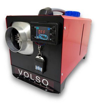 Автономний дизельний обігрівач 12kw VOLSO VS 80951 12v/24v/220v Алюмінієвий корпус VS 80951 фото