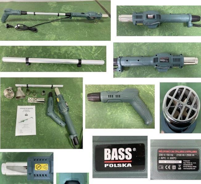 Електричний випалювач бур'янів, та розпалювач гриль та барбекю Bass Polska 4881 4881 фото