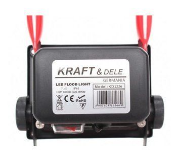 Галогенна світлодіодна лампа Kraft&Dele KD1229 20 Вт, тепле світло, для будівельних робіт KD1229 фото