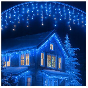 Світлодіодна завіса 1000 LED синя LKS-1000-CB LKS-1000-CB фото